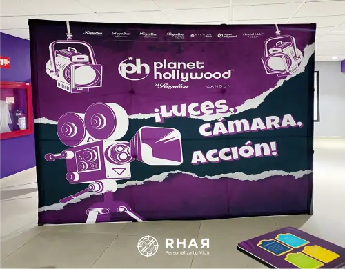 Diseño geométrico abstracto en tonos fríos