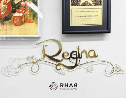 Diseño geométrico abstracto en tonos fríos