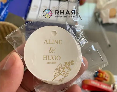 Diseño geométrico abstracto en tonos fríos